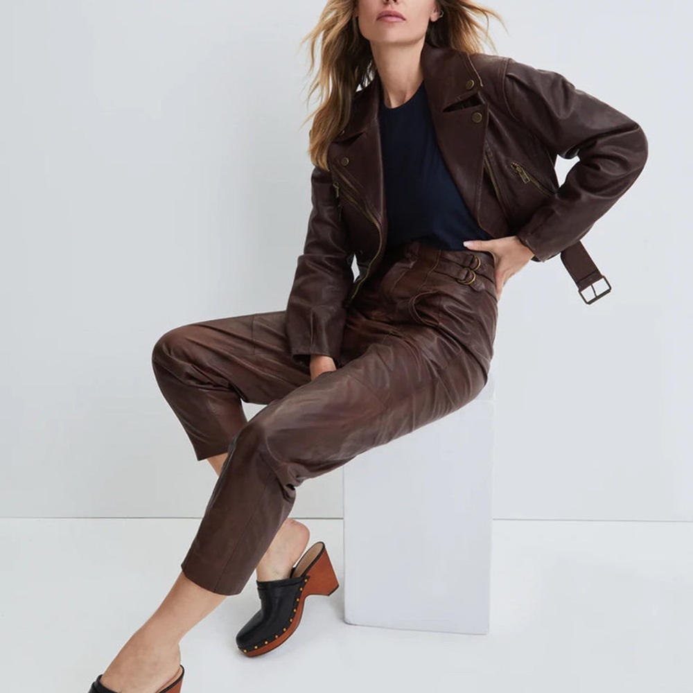 Veronica Beard Marea Moto Jacket
